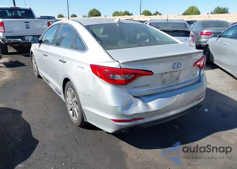 2015 Hyundai Sonata Sport из США, поврежденный, VIN 5NPE34AF1FH221240